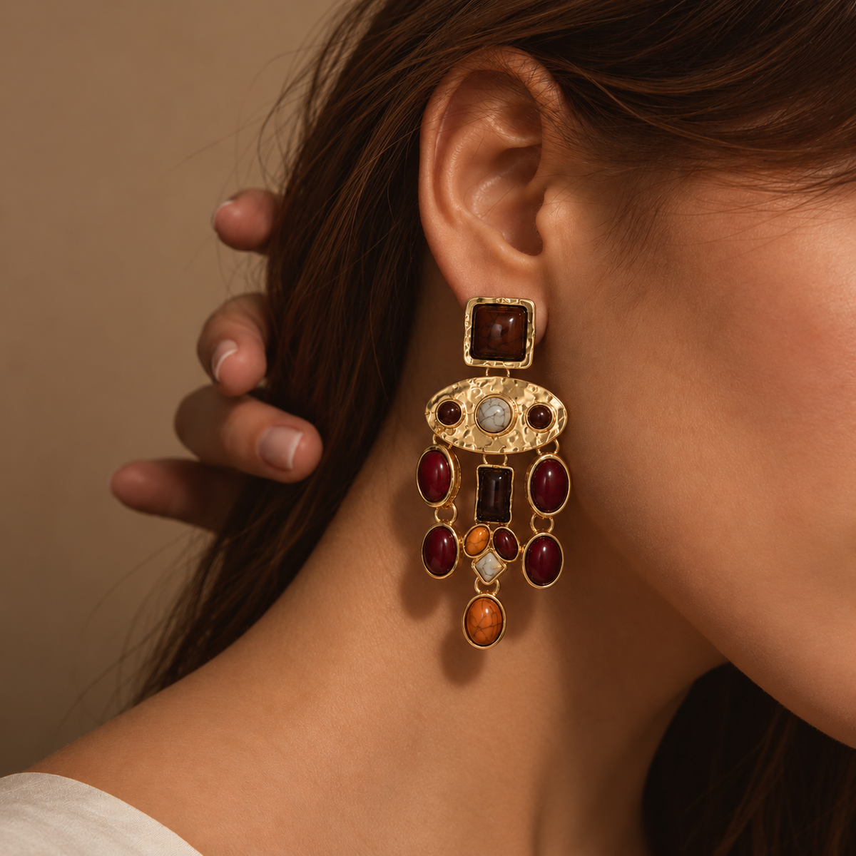 Autumn Stones Earrings