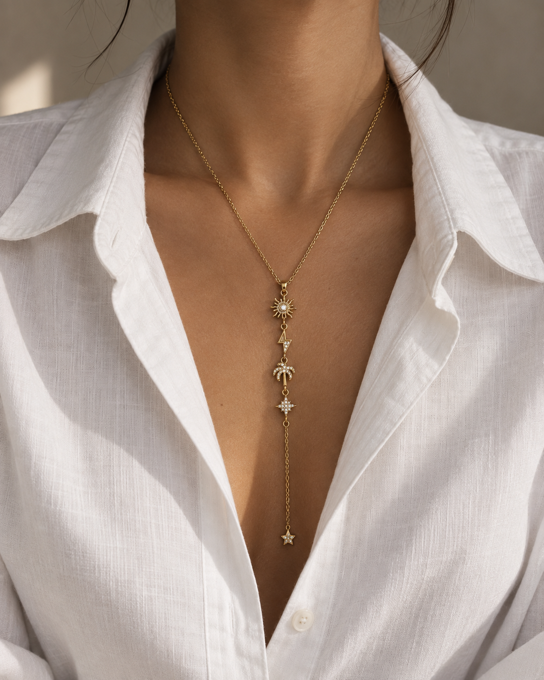 Y-line Astra Necklace