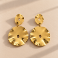 Wavy Halo Earrings