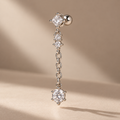 Twinkle Silver Earring