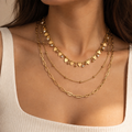 Shimmery Layers Necklace