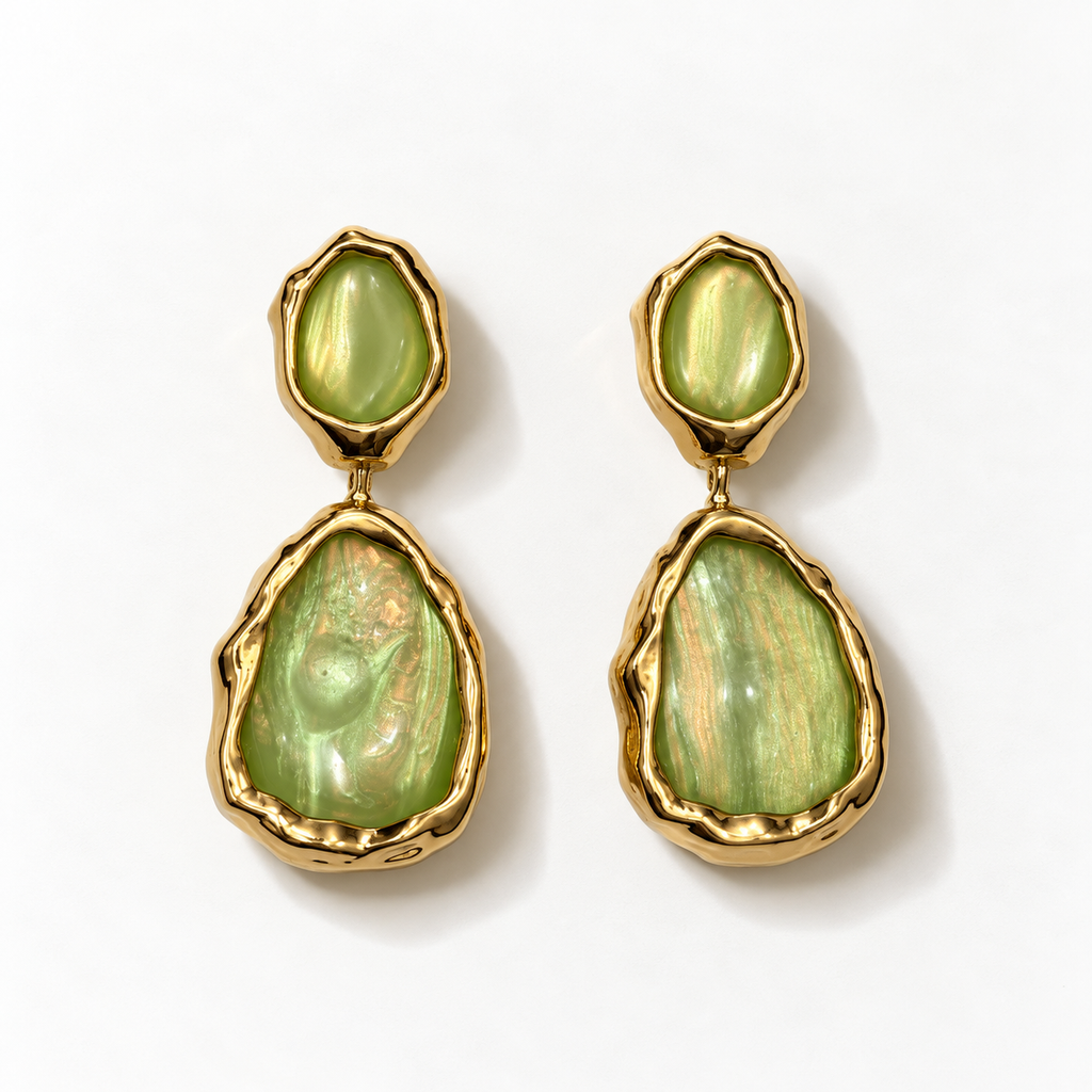 Lime Earrings