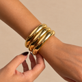 Golden Trio Bangles