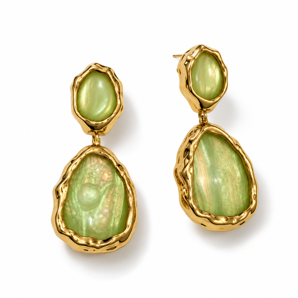 Lime Earrings
