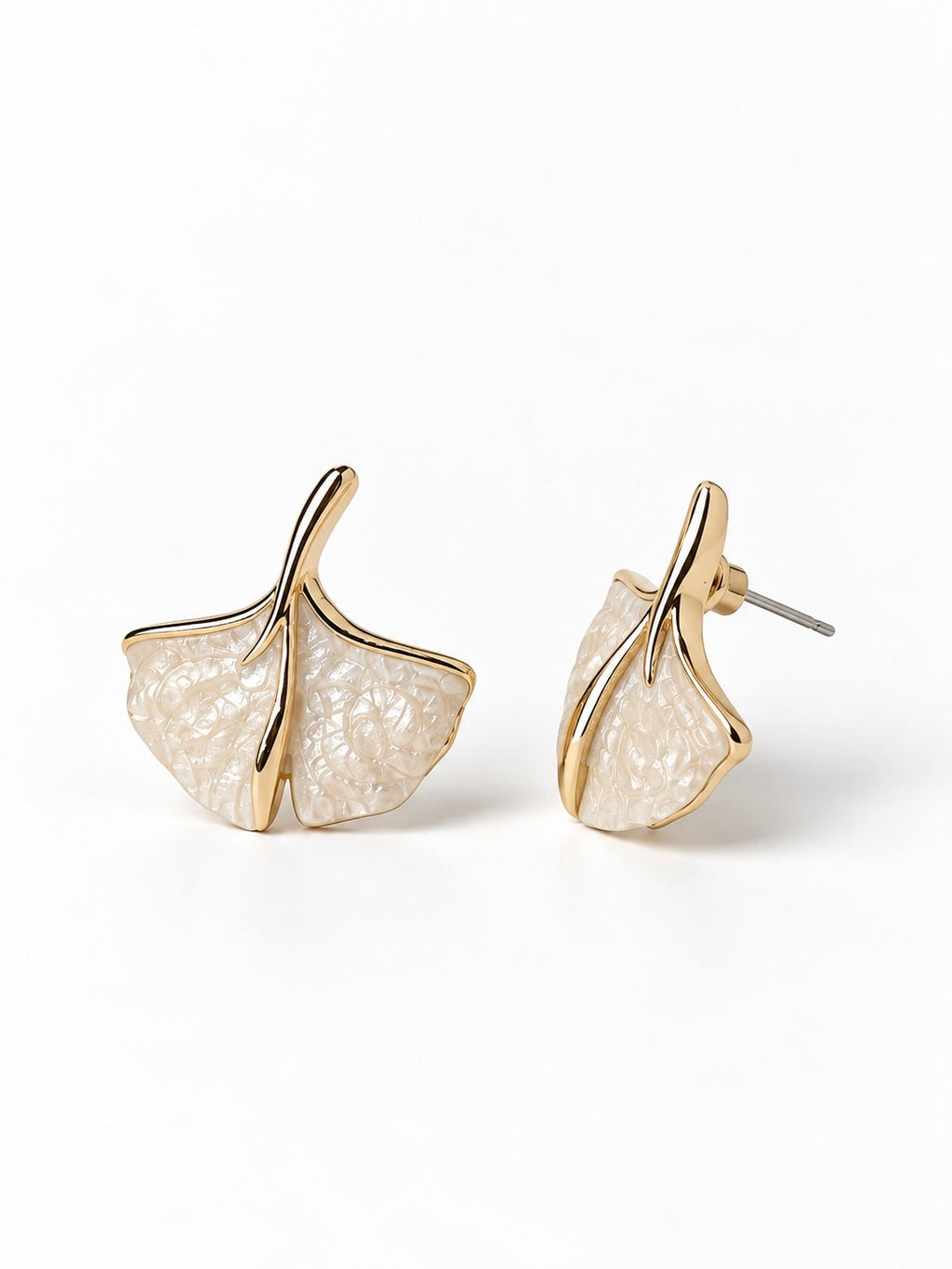 Golden Leaf Earrings